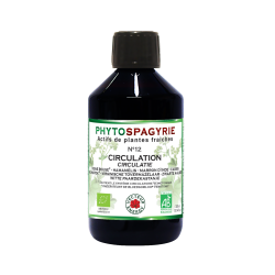 Phytospagyrie: Synergie N°12 Circulation - Santé des veines.