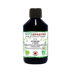 Phytospagyrie: Synergie N°19  Stress passager (Mental et Oxydatif)