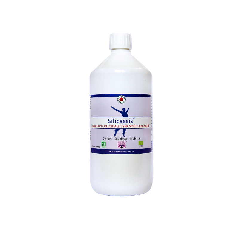 Silicium organique colloïdal bio:  Silicassis  1 Litre