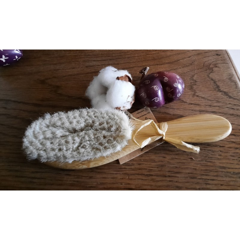 Brosse à Cheveux pour Bébé - 100% Naturelle- CAP BAMBOU