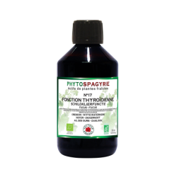 Phytospagyrie: Synergie N°17   Fonction thyroïdienne