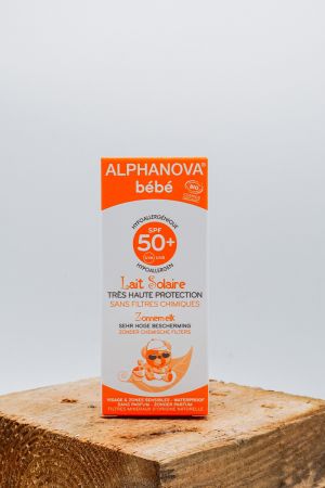 Lait Solaire Tube Spf50+ bébé Bio