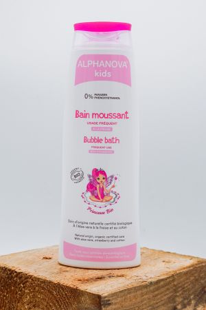 Bain Moussant Kids fraise Bio