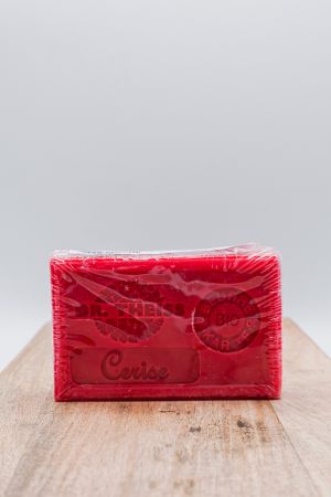 Savon Marseille Cerise + Beurre Karite Bio 