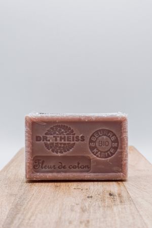 Savon Marseille Fleur De Coton + Beurre Karite Bio 