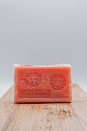 Savon Marseille Fleur Oranger + Beurre Karite Bio 