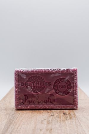Savon Marseille Patchouli + Beurre Karite Bio 