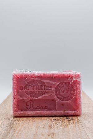 Savon Marseille Rose + Beurre Karite Bio 