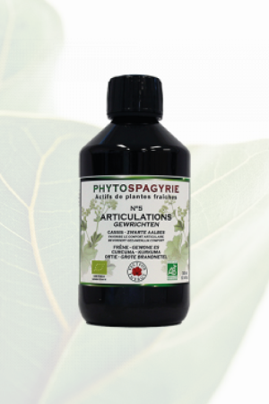 Phytospagyrie N°5 Articulations Bio